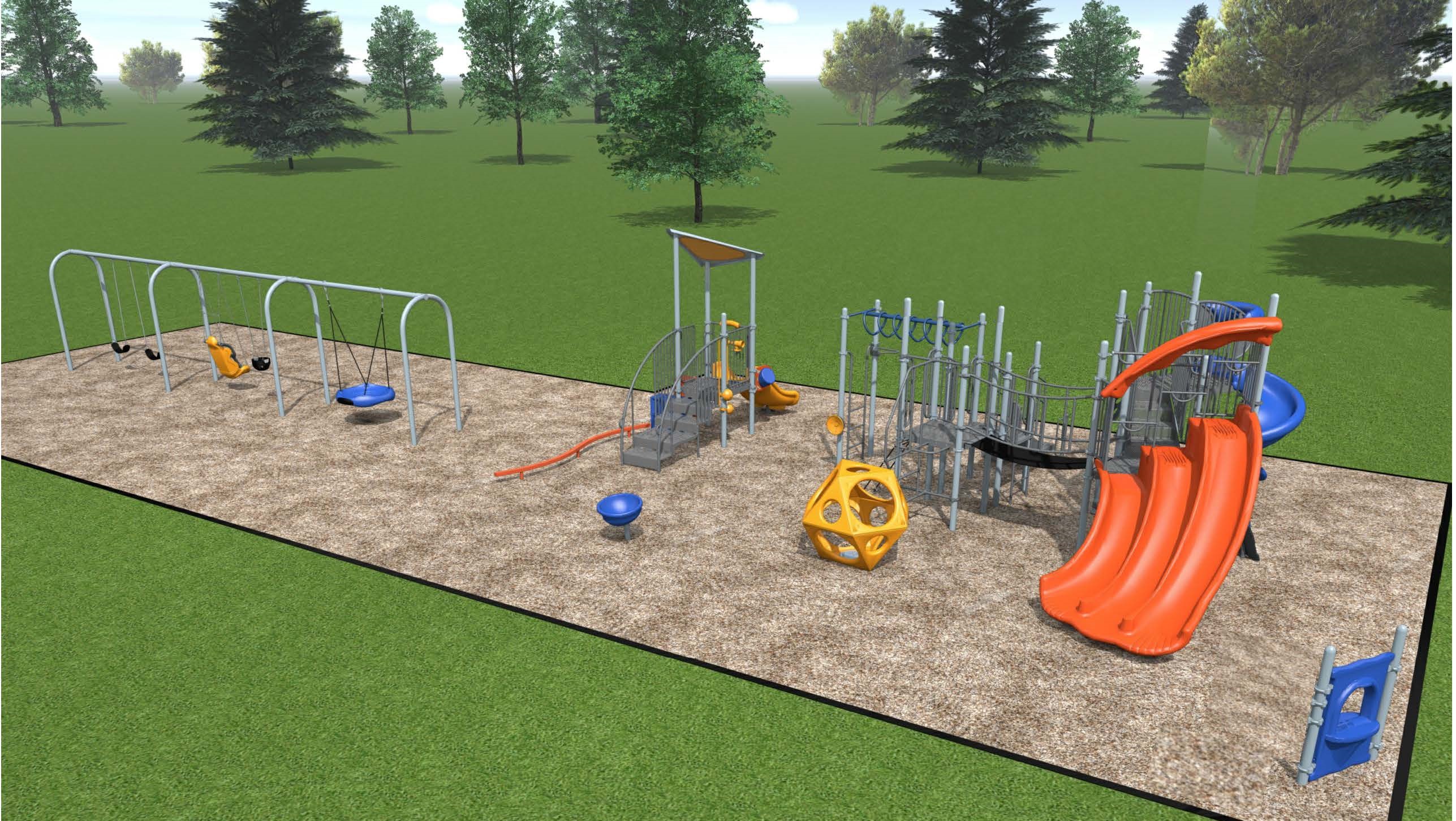 Picture of proposed playground design