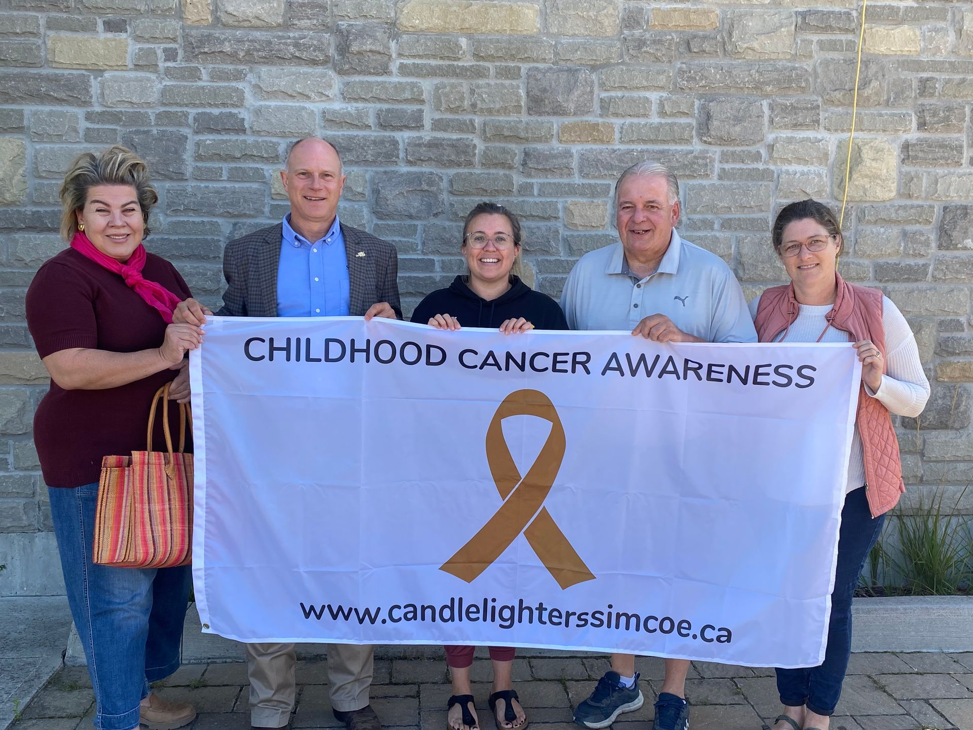 Childhood Cancer Awareness Flag Raising