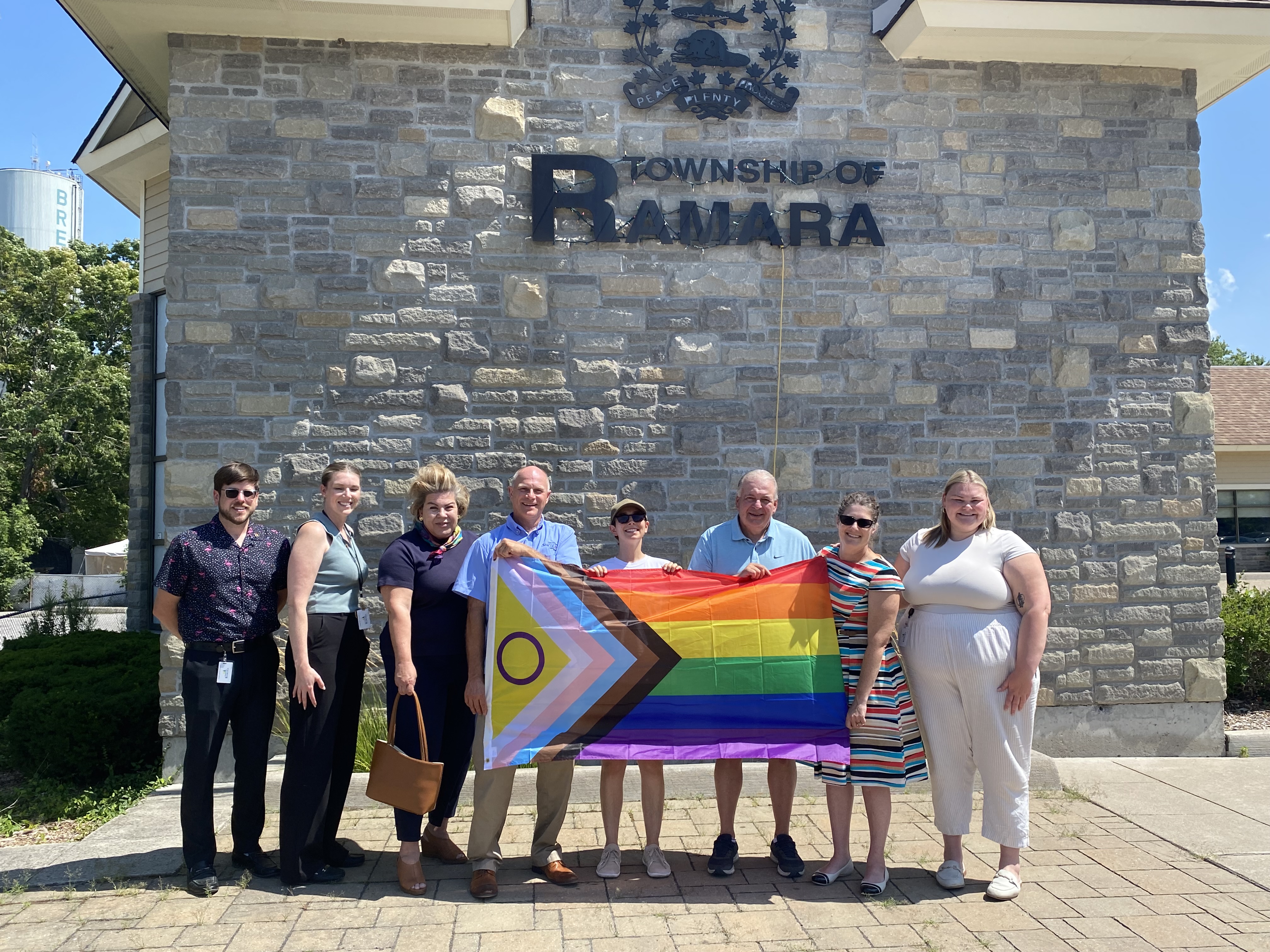 Fierte Simcoe Pride Flag Raising