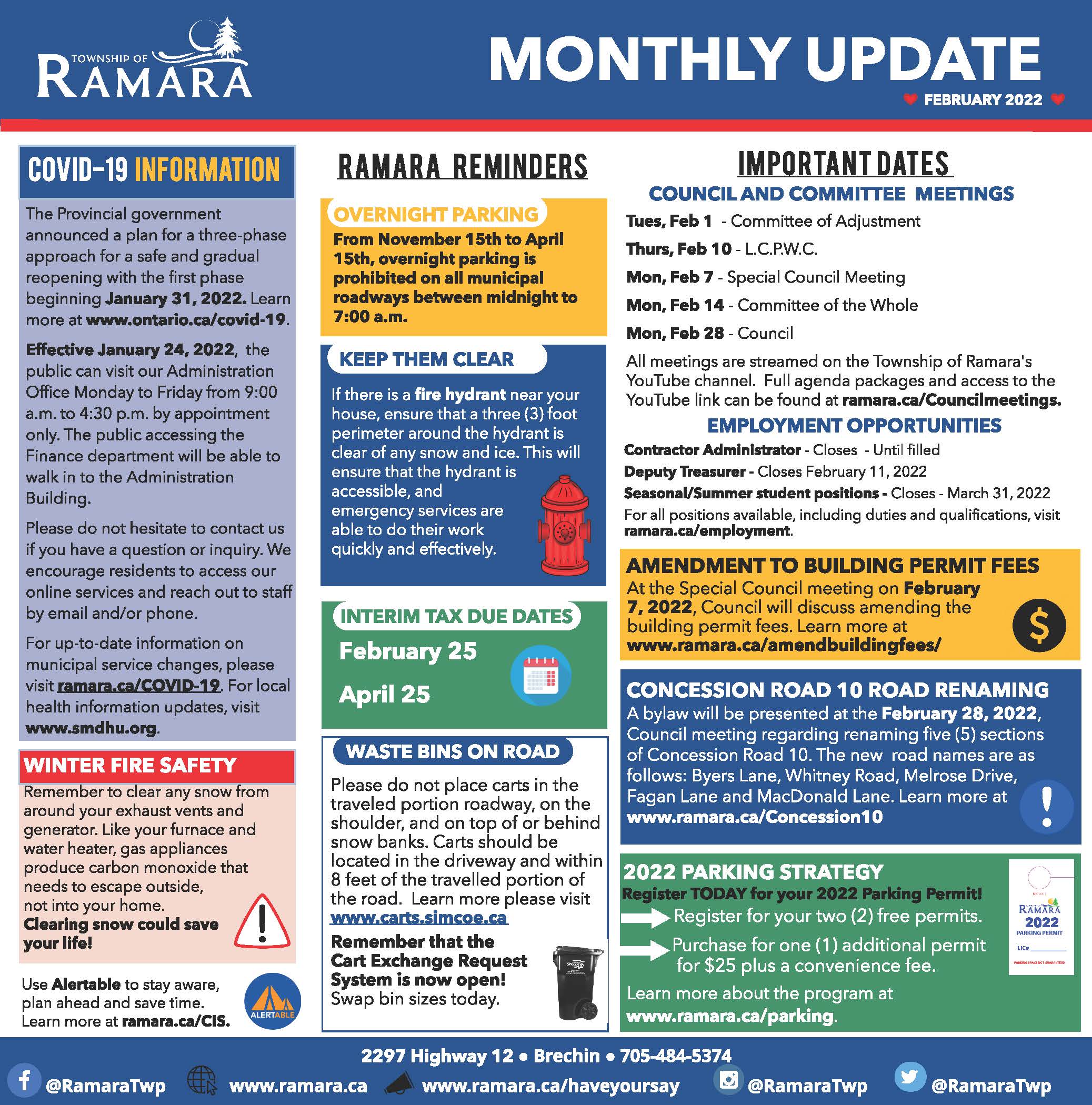 February 2022 Ramara Bulletin
