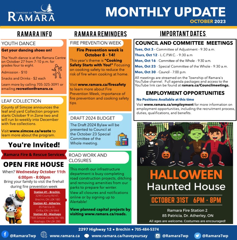 October Ramara Bulletin