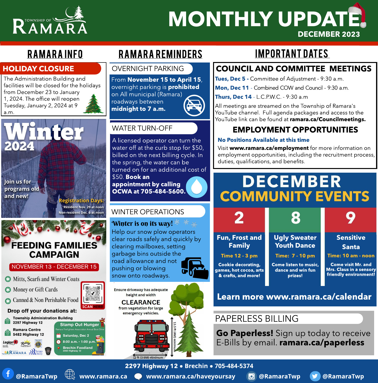 December Ramara Bulletin