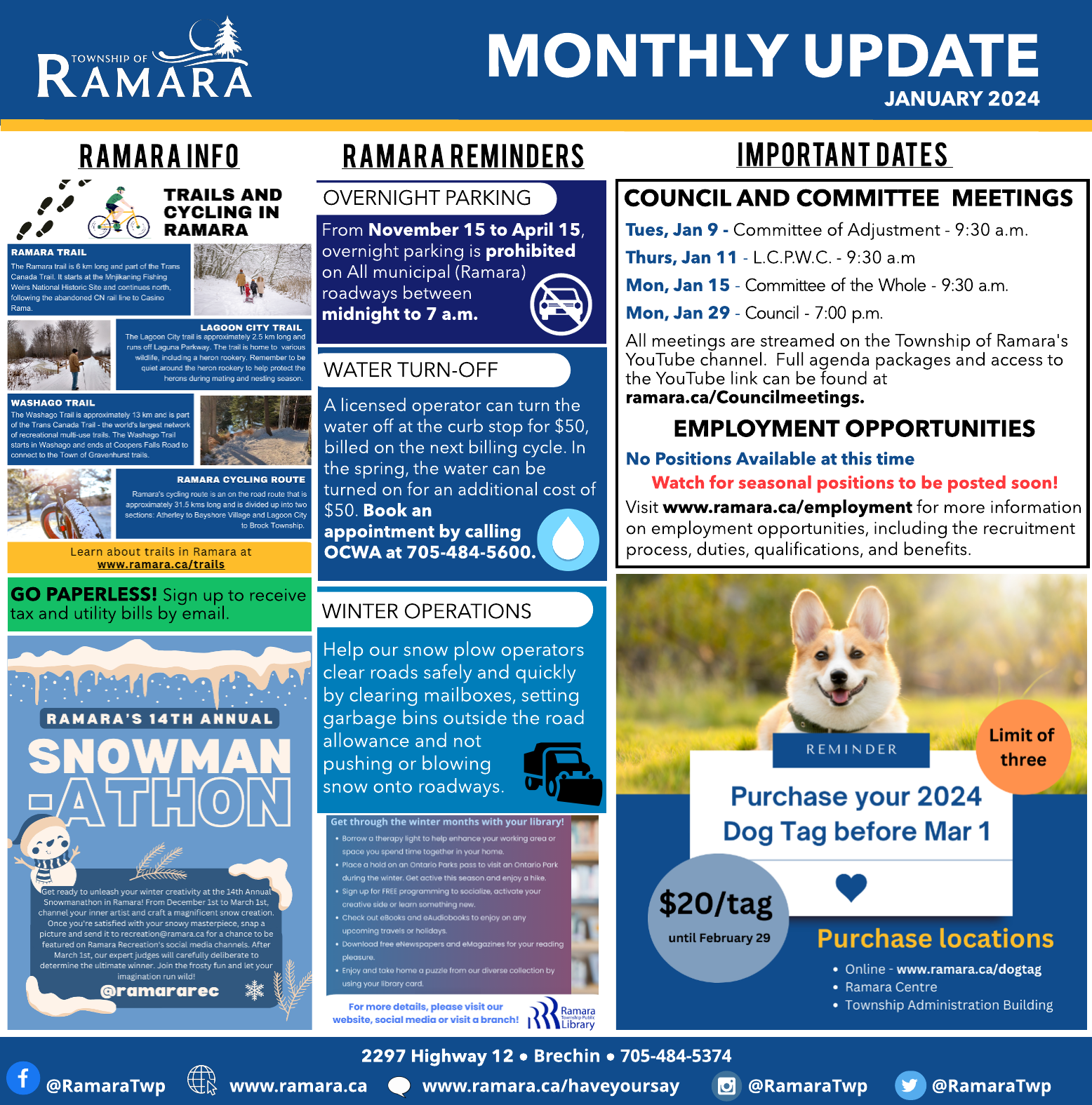 January Ramara Bulletin