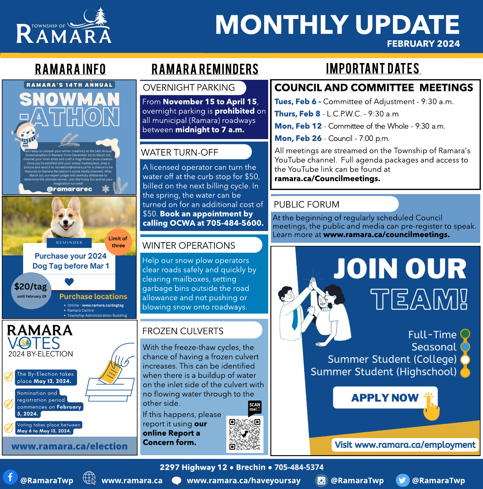 February Ramara Bulletin