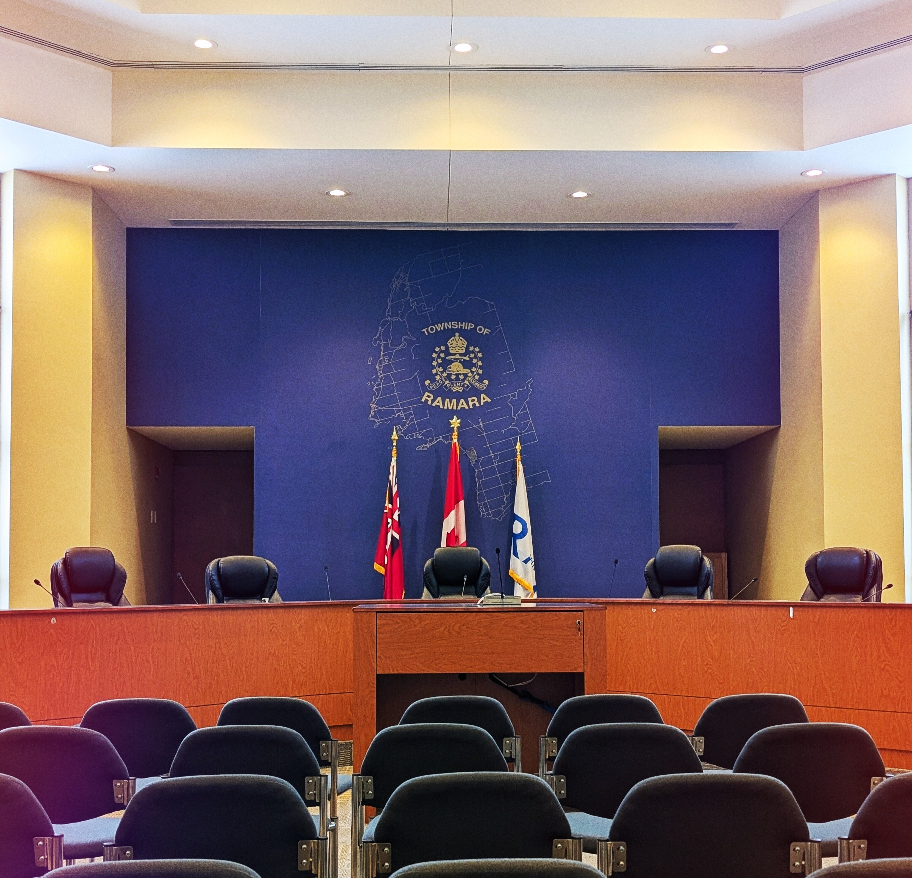 A picture of the Council Chambers