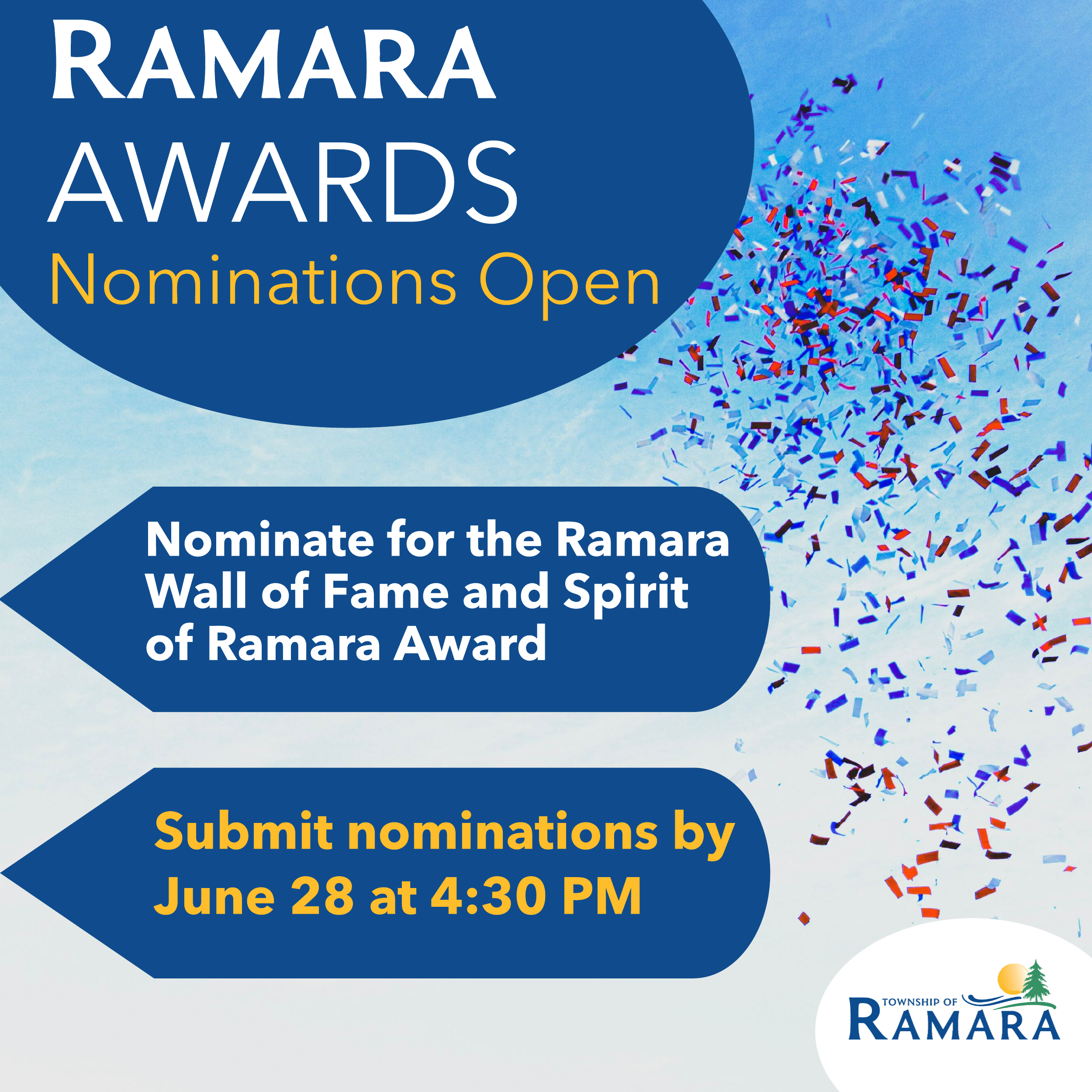 Nominations opened for Ramara Awards