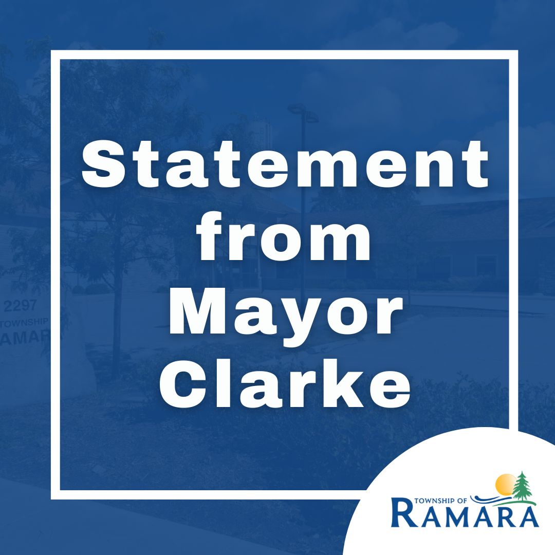 Statement from Mayor Clarke