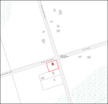 Key Map of 3819 McRae Park Road
