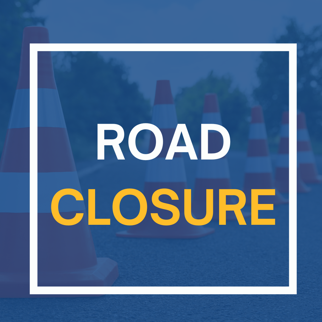 Road Closure - Gladstone Street, October 6th, 2025