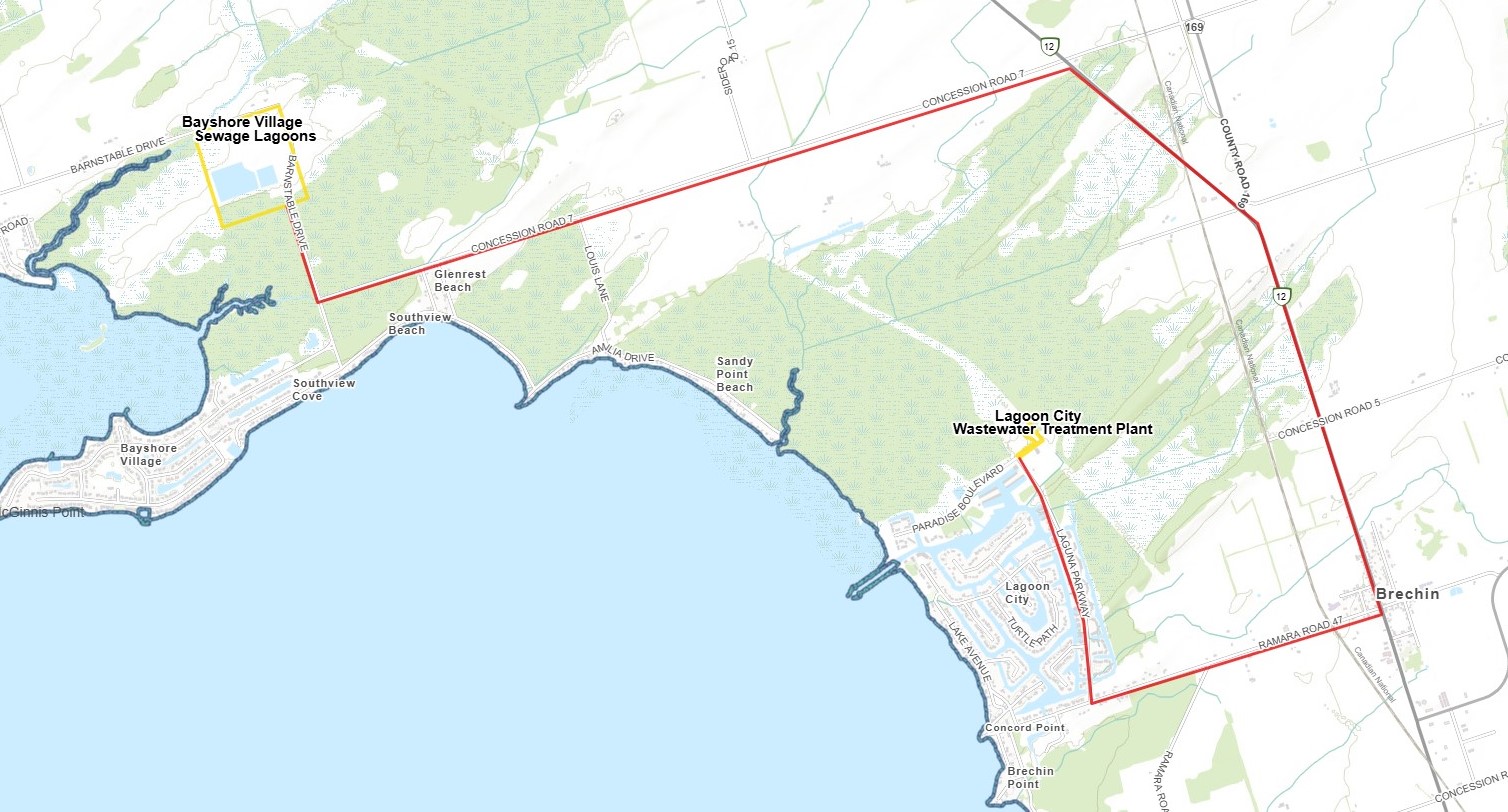 Map of Haul Route