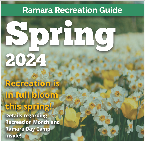 Spring Recreation Guide Cover