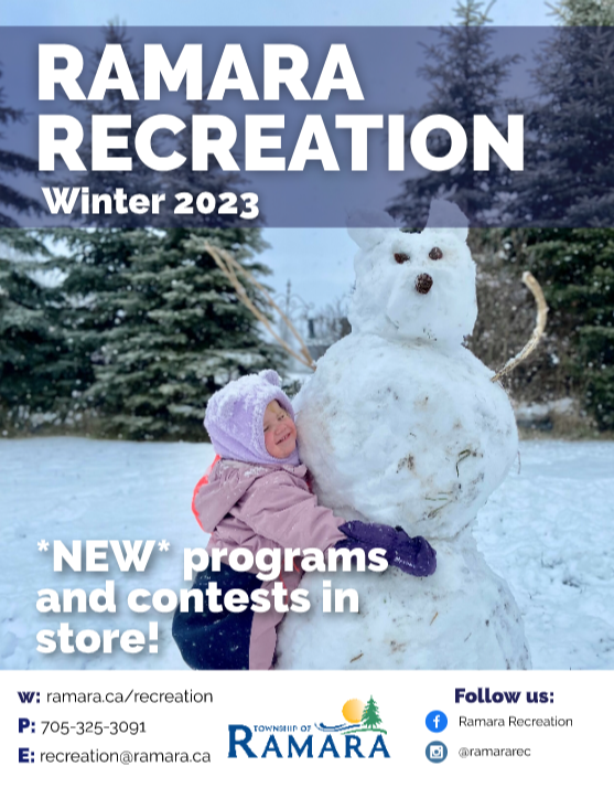 Winter Recreation Guide Cover