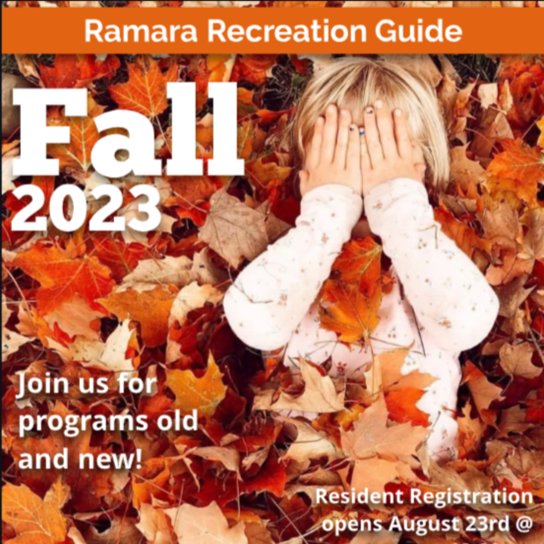 Fall recreation guide cover