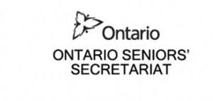 ontario seniors secretariat logo