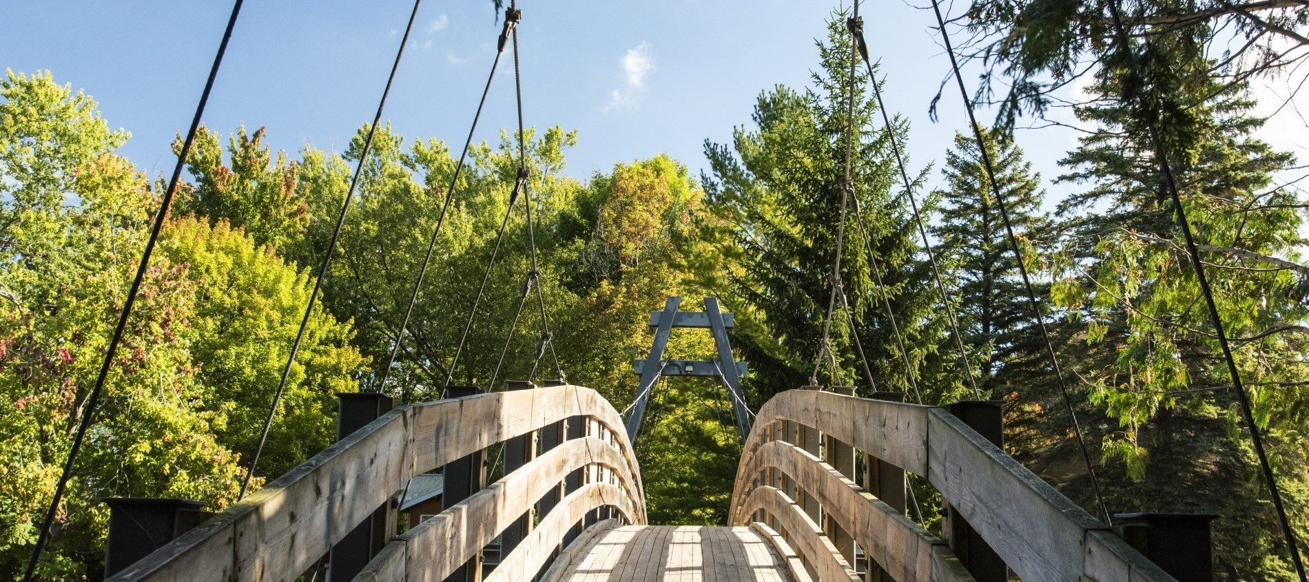 Picture of a footbridge in Lagoon City