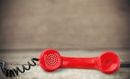 A red telephone