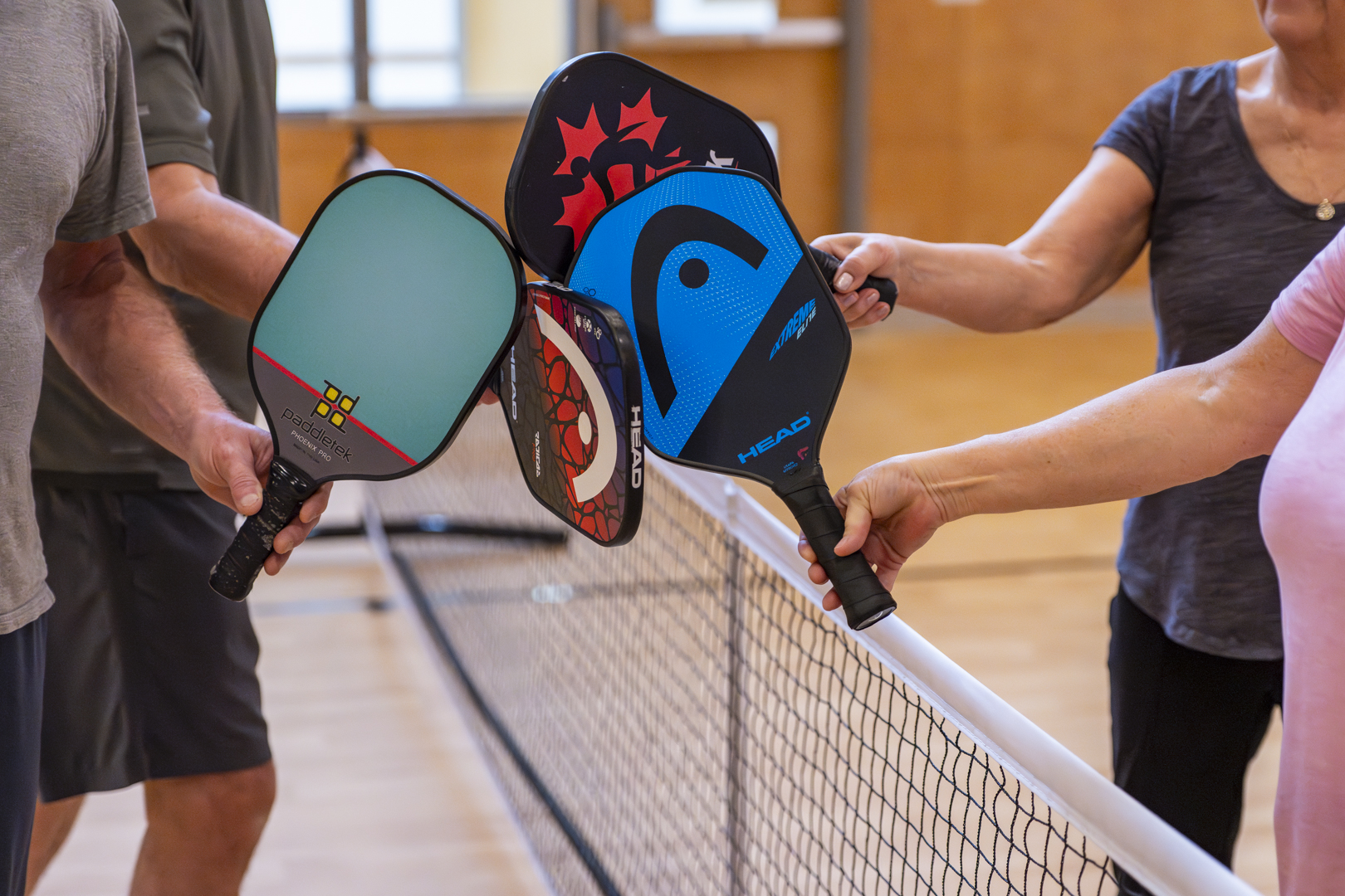 Pickellball players