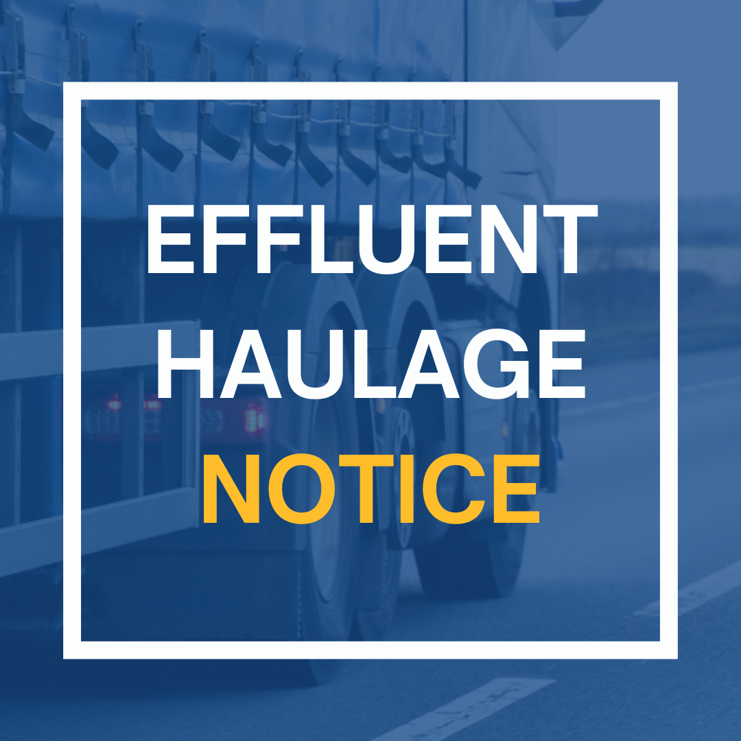Wastewater Effluent Hauling