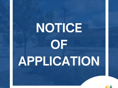 Notice of Application